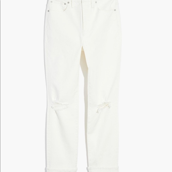Madewell Simboy Jeans in white tile - Picture 5 of 6